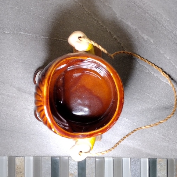 Vintage JSNY Taiwan Girl and Boy on a Swing Planters Set/2 - Picture 6 of 16